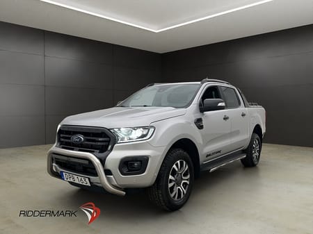 Ford Ranger Dubbelhytt Wildtrak 213hk 4x4 Ny-Kamrem Drag Värmare ALMECO