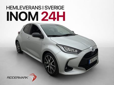 Toyota Yaris Hybrid Style Drag Kamera Adaptiv-Fart Halvskinn