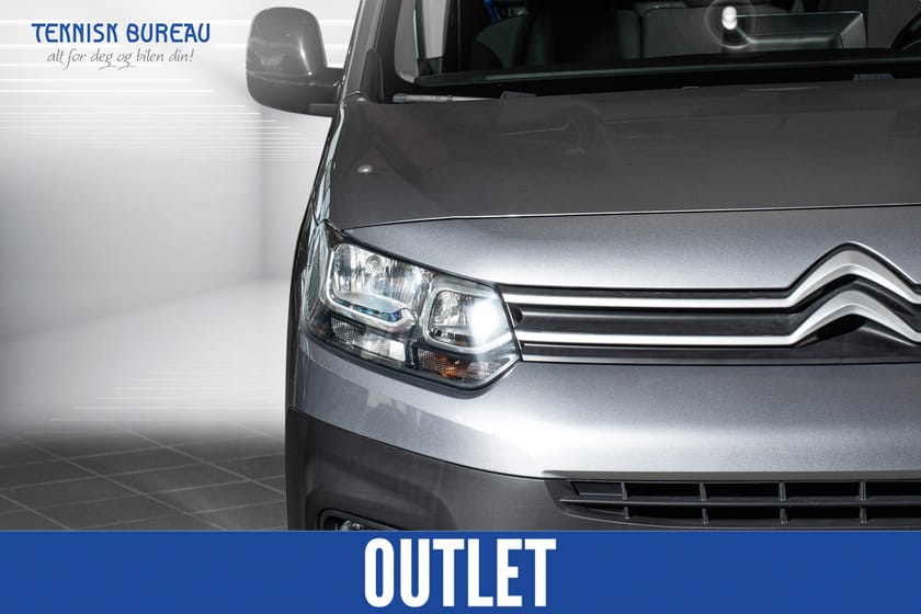 Bilde 2 av Citroën Berlingo Van Long L2,Proff utgave, Webasto, 2 Skyvedører,Tregulv varerom