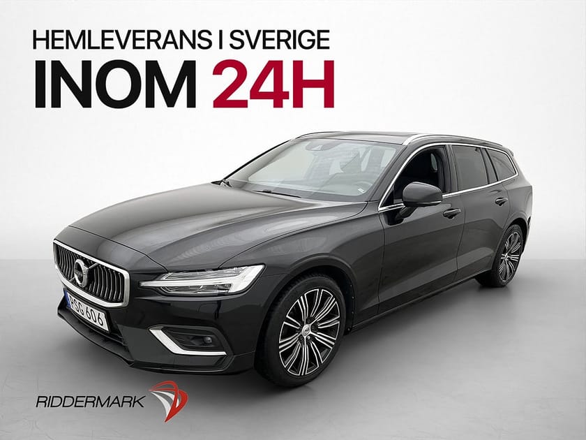 Bild 1 av Volvo V60 D4 190hk Inscription Pano H/K Värm HUD 360° Drag