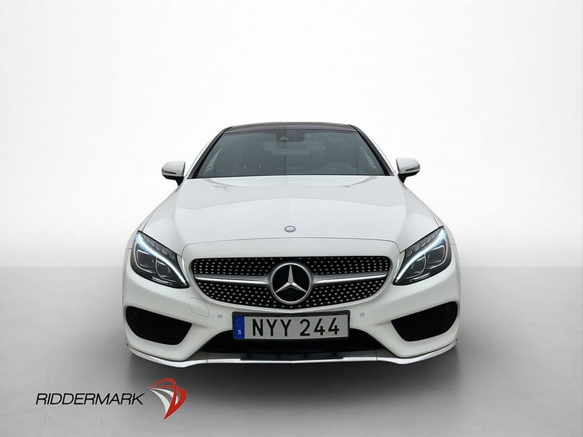 Bild 2 av Mercedes-Benz C 220 d Coupé AMG Pano Burmester Navi Kamera
