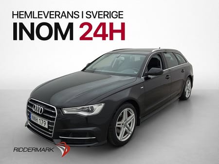 Audi A6 Avant 2.0 TDI 190hk S-Line P-Sensorer Farthållare