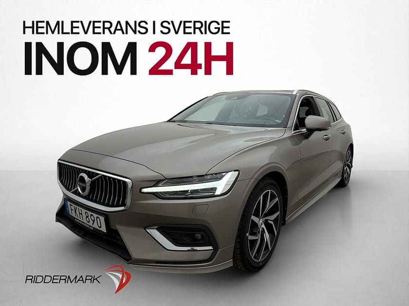 Bild 3 av Volvo V60 T6 AWD Inscription VOC Pano H/K 360° HuD Skinn