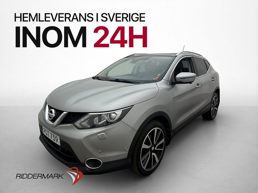 Bild 3 av Nissan Qashqai 1.6 130hk Tekna Pano M/K-Värmare 360° Drag