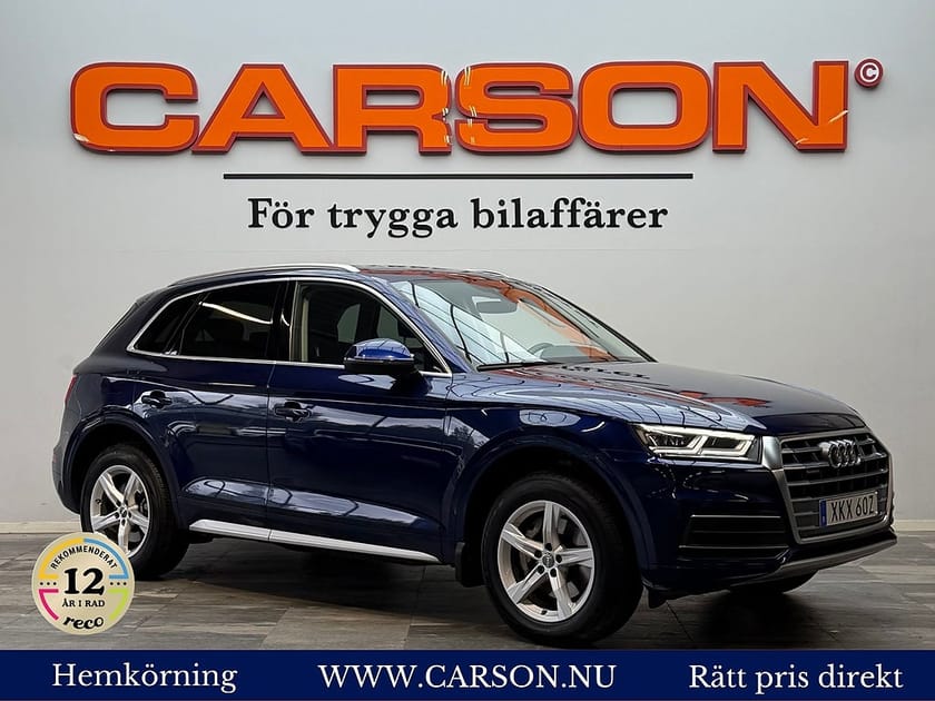 Bild 1 av Audi Q5 40 TDI quattro Q 4,99% S Tronic Bang & Olufsen Carplay Värmare