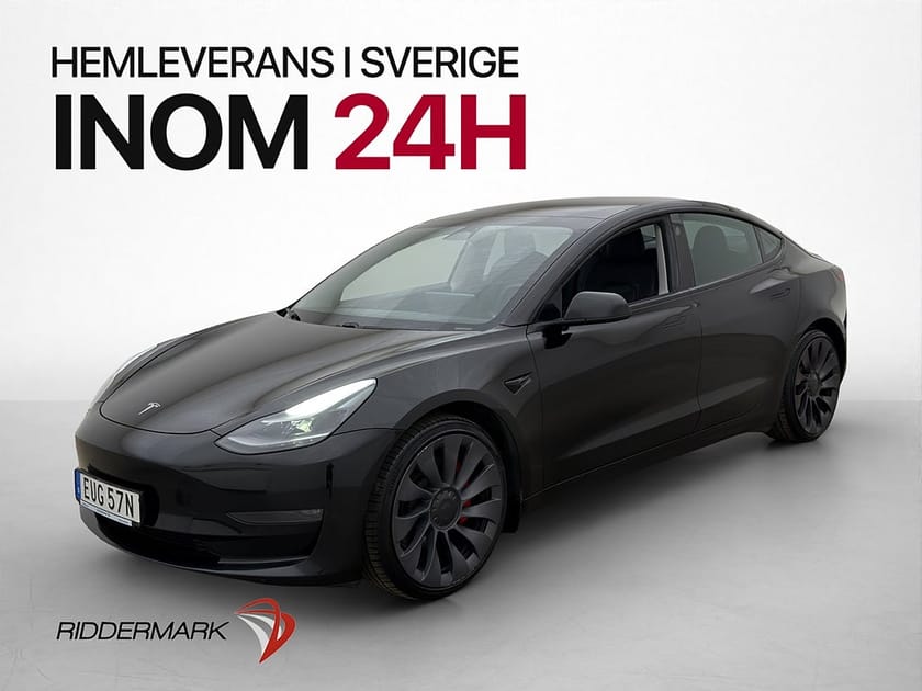 Bild 4 av Tesla Model 3 Performance Sv-Såld Autopilot Pano 360 Värmare
