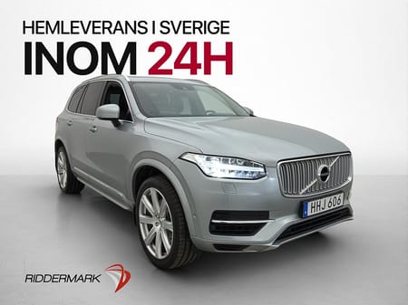 Volvo XC90 T8 TwEn AWD 7-Sits Inscription Luftfjä Pano Drag