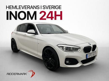 BMW 120i 184hk M-Sport Skinnklädsel Rattvärme Sensorer