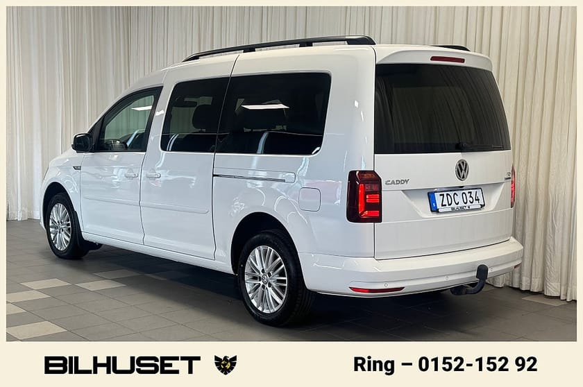 Bild 3 av Volkswagen Caddy Maxi Combi Life TGI DRAG B-KAMERA MOMS/VAT