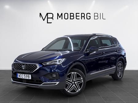 SEAT Tarraco 7-seater 2.0 TSI 4Drive 190hk Helg på Moberg! 7 sits Xcellence Drag B-Kamera