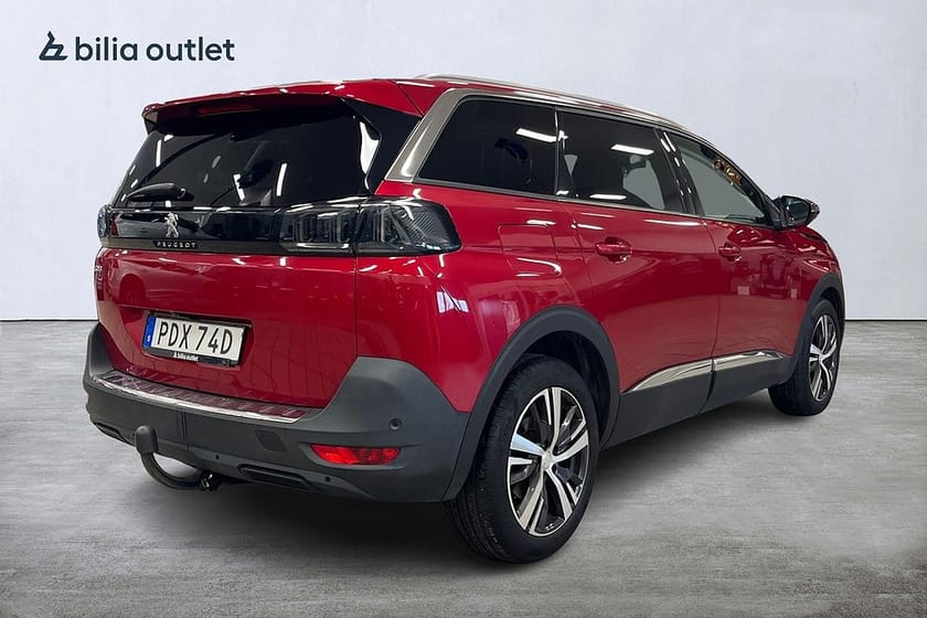 Bild 5 av Peugeot 5008 1.5 130 EAT 131hk / 7-sits Drag Navi Carplay Kamera