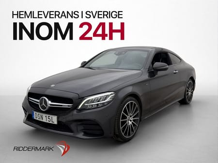 Mercedes-Benz C 300 d 4MATIC Coupé 4M AMG Pano Burmester HUD Värm