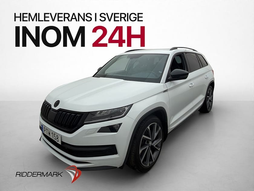 Bild 3 av Škoda Kodiaq 7-Seater Skoda 190hk 4x4 Sportline Värmare Canton Kamera Drag