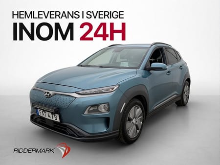 Hyundai Kona Electric 64 kWh Premium Krell HUD Kamera Skinn