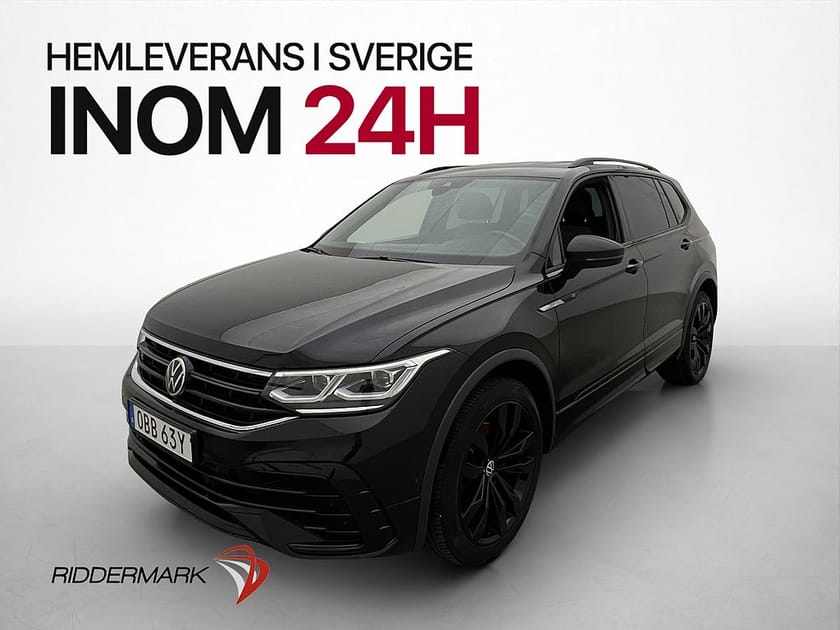 Bild 3 av Volkswagen Tiguan Allspace 5-sätes 2.0 TDI R Line Black Drag Värm