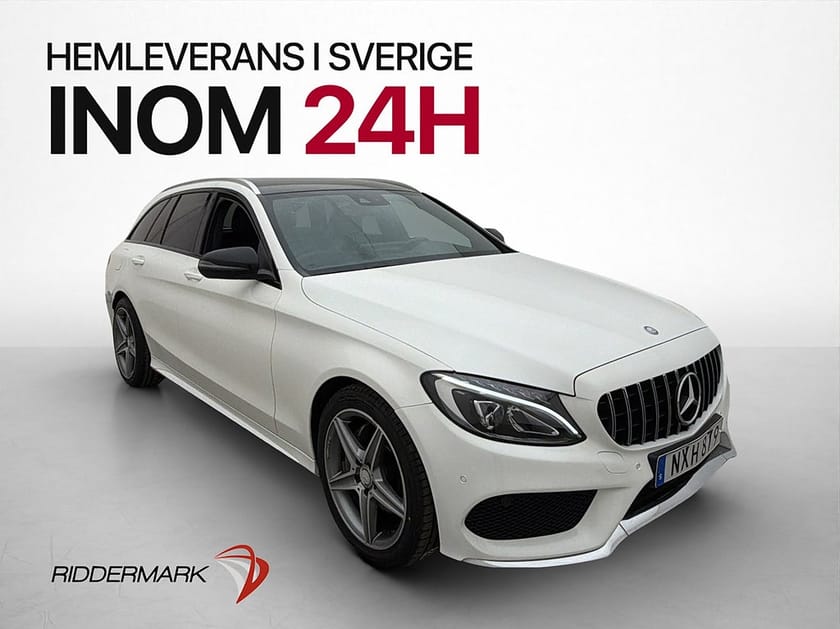 Bild 3 av Mercedes-Benz C 220 T d AMG Line Skinn Kamera Bluetooth