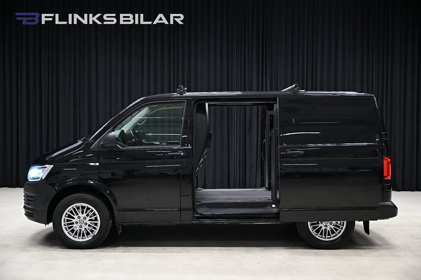 Bild 4 av Volkswagen Transporter DSG 150HK Dubbeldörr|Inredd|LED|Drag|Värmare|NyKamrem