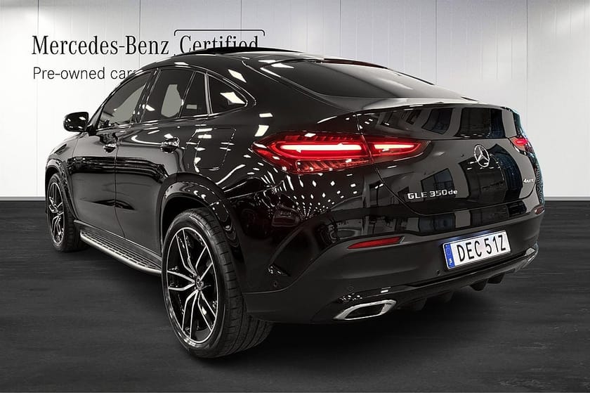 Bild 4 av Mercedes-Benz GLE 350 de 4MATIC Coupé Burmeister Pano HUD Drag Luftfjädri