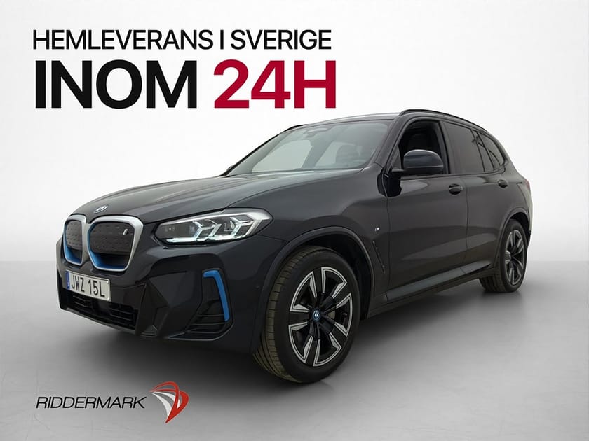 Bild 1 av BMW iX3 Charged 286hk M Sport Pano MOMS Kamera Skinn CarPlay