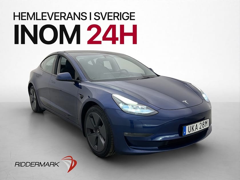 Bild 1 av Tesla Model 3 Long Range AWD Autopilot Svensksåld 2-Brukare