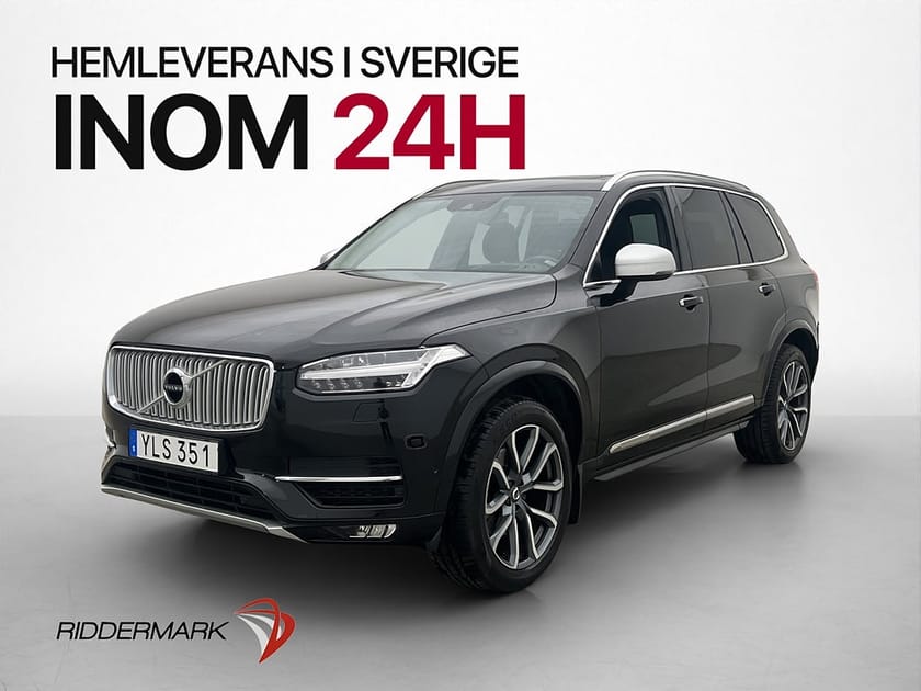 Bild 3 av Volvo XC90 7-seater D5 AWD Inscription 7-Sit Pano HUD VOC Kamera Drag