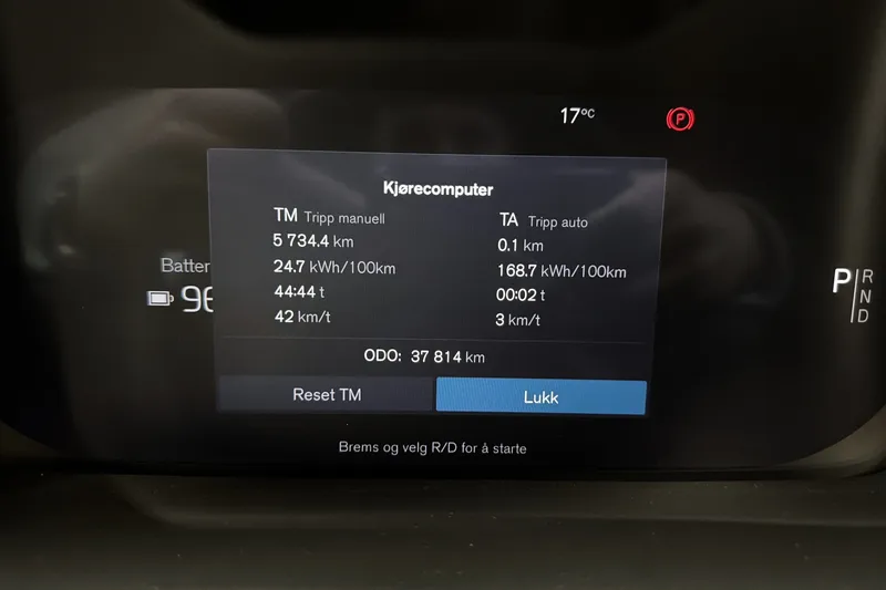 Volvo EX40 Twin Motor Performance bilde 13