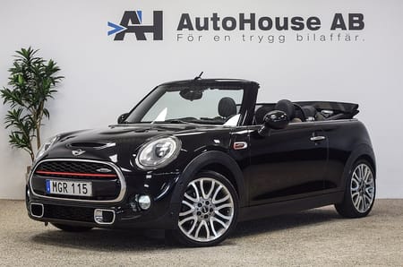 MINI Cooper S Cabriolet Convertible JCW 211HK Sportavgas Chili H/K Head Up