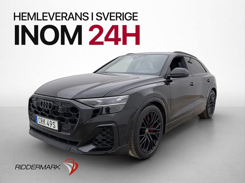 Bild 3 av Audi Q8 60 TFSI e quattro Q S-Line Pano B&O Luft Skinn 360° MOMS