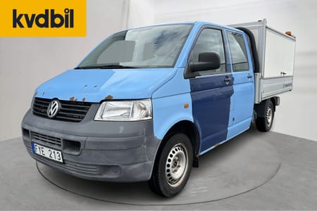 Volkswagen Transporter Chassi Dubbelhytt T5 2.5 TDI Pickup (130hk)