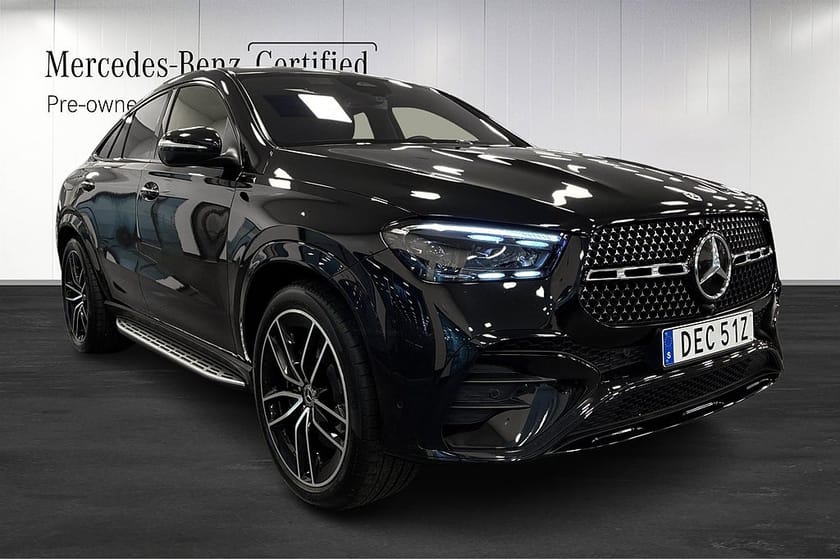Bild 2 av Mercedes-Benz GLE 350 de 4MATIC Coupé Burmeister Pano HUD Drag Luftfjädri