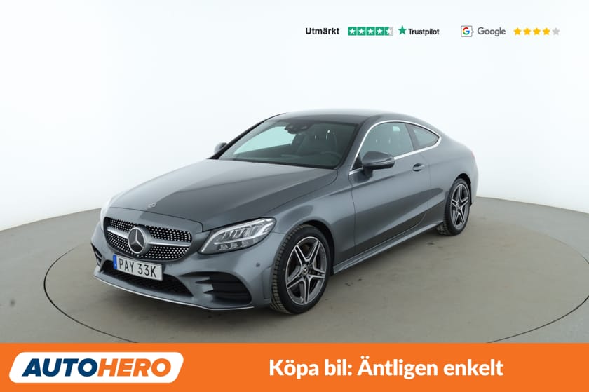 Bild 1 av Mercedes-Benz C 300 Coupé AMG Line / Dragkrok, Backkamera