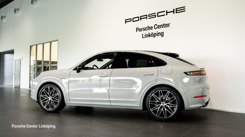 Bild 4 av Porsche Cayenne E-Hybrid Coupé Coupe Black edition - Leasebar/VAT