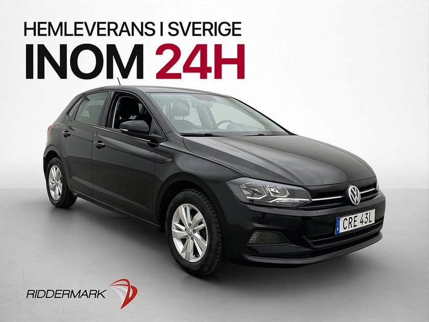 Bild 1 av Volkswagen Polo 1.0 TSI 95hk P-Sensorer CarPlay 0.47 l/mil