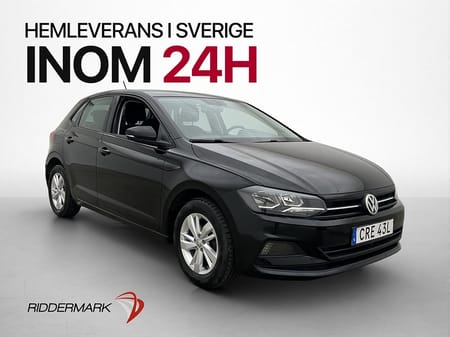Volkswagen Polo 1.0 TSI 95hk P-Sensorer CarPlay 0.47 l/mil