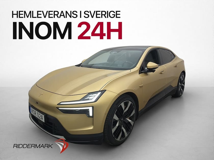 Bild 1 av Polestar 4 Long Range Dual Motor Performance Plus Läder MOMS