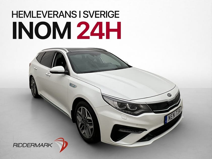 Bild 1 av Kia Optima Sport Wagon Plug-in Hybrid 205hk Advance Plus 2 Pano H/K 360° Drag