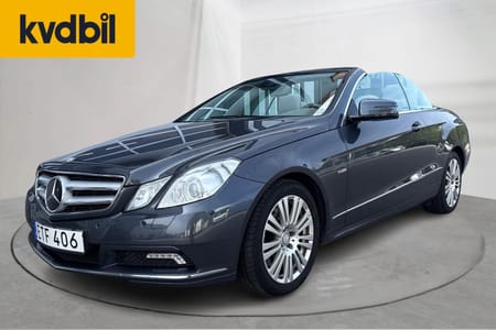 Mercedes-Benz E 350 Cabriolet CGI BE BlueEfficiency A207 (292hk)