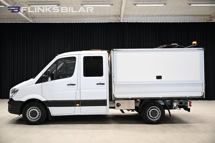Bild 2 av Mercedes-Benz Sprinter 316 BlueTEC Chassi Crew cab 7G 163HK Automat|Dubbelhytt|Kåpa|3.5ton-drag|Xenon