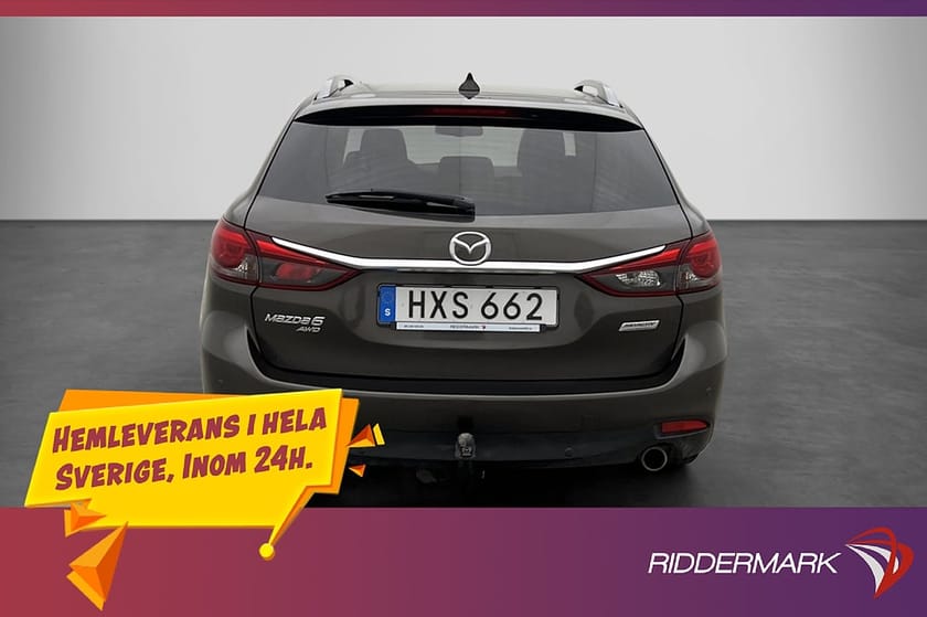 Bild 5 av Mazda 6 Wagon AWD 150hk Vision Drag Sensorer Farthållare