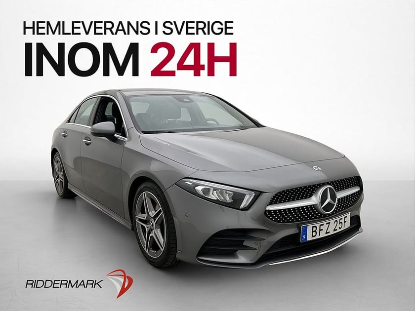 Bild 1 av Mercedes-Benz A 200 Sedan A200 AMG Widescreen Burmester Kamera