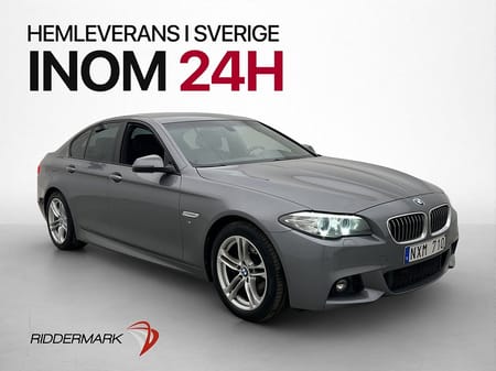 BMW 520d xDrive Sedan M Sport Skinn Elstolar Rattvärme Drag