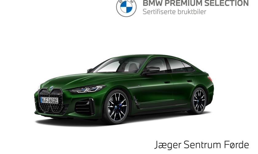 Bilde 1 av BMW i4 M50 xDrive Gran Coupé M-Sport PRO/M-Seter/Krok/Headup/H&K++