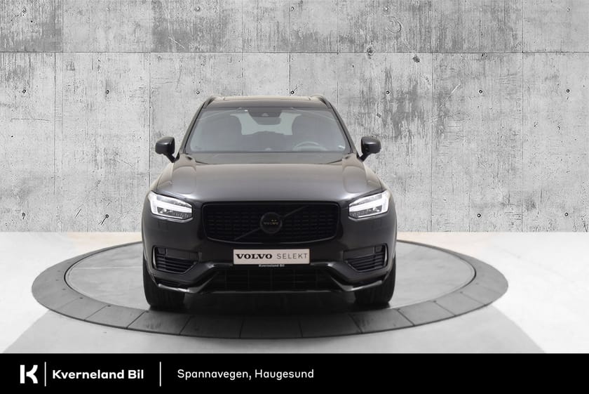 Bilde 2 av Volvo XC90 7-seater T8 390 AWD R Design "Black Edition" 22"-Luftfjæring