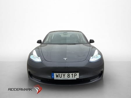 Tesla Model 3 Long Range AWD Kamera Svensksåld