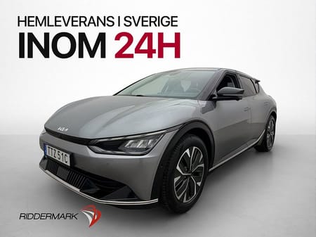 Kia EV6 77.4 kWh 228hk PLUS MOMS Pano 360°-K  Navi Adp-fart