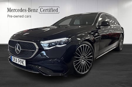Mercedes-Benz E 300 d e 4MATIC T de 4-Matic Kombi AMG Superscreen Rattvärme Drag