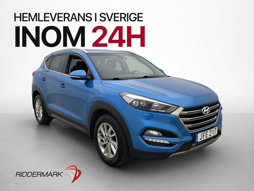 Bild 3 av Hyundai Tucson 2.0 CRDi 4WD Comfort Plus Drag Kamera Navi