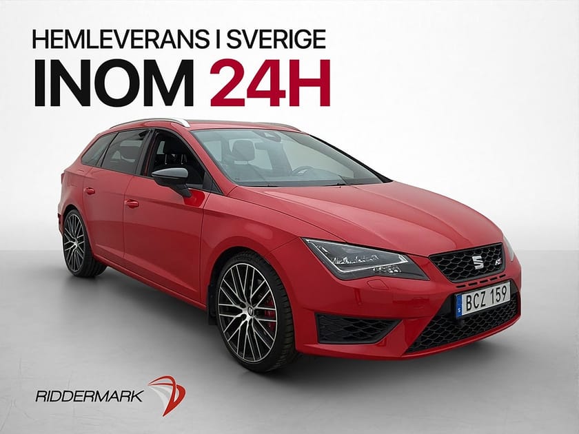 Bild 1 av SEAT León Cupra ST 2.0 TSI 290hk Kamera Pano Navi CarPlay