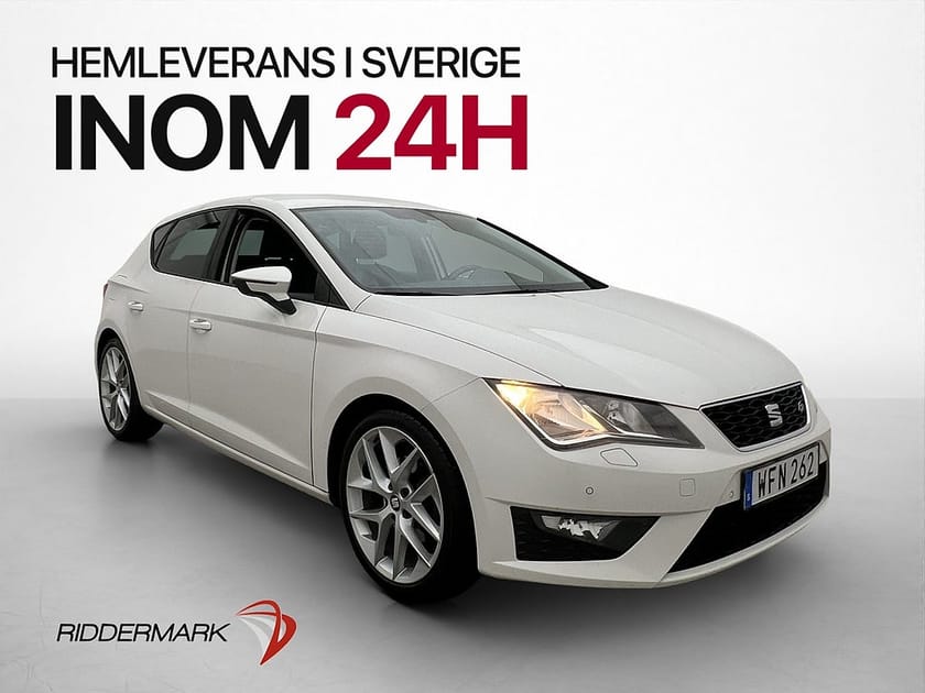 Bild 1 av SEAT Leon 1.4 TSI 150hk FR Senssorer CarPlay Halvskinn