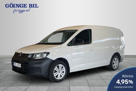 Volkswagen Caddy Cargo Maxi DSG 2.0 TDI/ Dragkrok/ ergoComfort/ Värmare/ PDC/ Lights & Vision paket